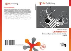 Buchcover von Chirostenotes