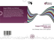Bookcover of August Wilhelm von Hofmann