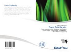 Bookcover of Erwin Friedlander