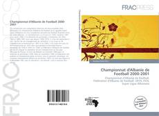 Championnat d'Albanie de Football 2000-2001 kitap kapağı