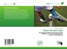 Bookcover of Gábor Gerstenmájer