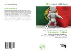 Constantin Frăţilă kitap kapağı