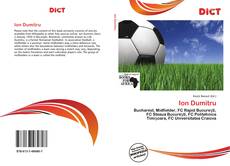 Bookcover of Ion Dumitru