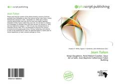 Borítókép a  Jean Talon - hoz