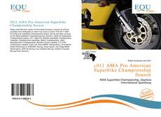 Copertina di 2011 AMA Pro American Superbike Championship Season