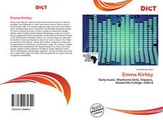 Copertina di Emma Kirkby