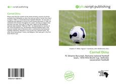 Cornel Dinu kitap kapağı