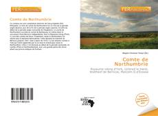 Couverture de Comte de Northumbrie