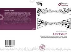 Gérard Grisey kitap kapağı