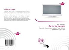 Capa do livro de David de Keyser 