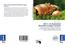 Borítókép a  2011–12 Australian Baseball League season - hoz