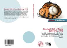 Portada del libro de Baseball Hall of Fame Balloting, 2012