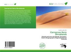 Carnarvon Xeric Shrublands的封面
