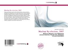 Copertina di Machap By-election, 2007