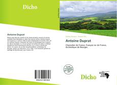 Обложка Antoine Duprat