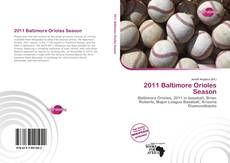 Bookcover of 2011 Baltimore Orioles Season