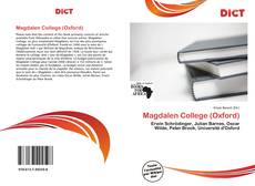 Copertina di Magdalen College (Oxford)