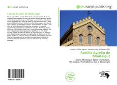 Borítókép a  Famille Aycelin de Montaigut - hoz