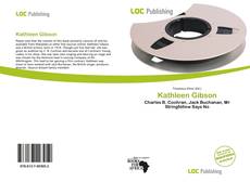 Bookcover of Kathleen Gibson