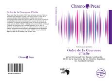 Portada del libro de Ordre de la Couronne d'Italie