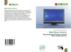 Bookcover of Matt Ryan (Actor)