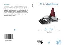 Bookcover of Kavi Raz