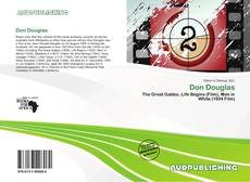 Portada del libro de Don Douglas