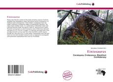 Copertina di Einiosaurus