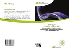 Bookcover of Nombre Normal