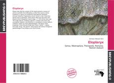 Buchcover von Elopteryx