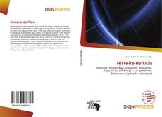 Capa do livro de Histoire de l'Ain 