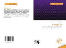 Bookcover of Eoraptor