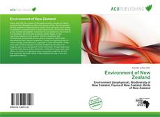 Copertina di Environment of New Zealand