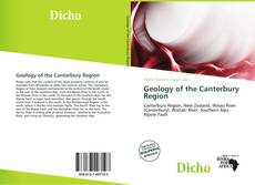 Portada del libro de Geology of the Canterbury Region