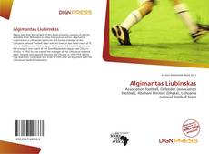 Capa do livro de Algimantas Liubinskas 
