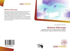 Capa do livro de Maîtrise d'Ouvrage 