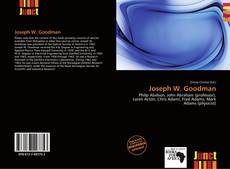 Bookcover of Joseph W. Goodman