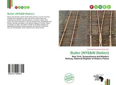 Bookcover of Butler (NYS&W Station)