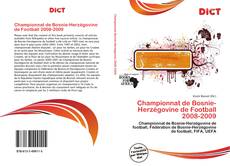 Обложка Championnat de Bosnie-Herzégovine de Football 2008-2009