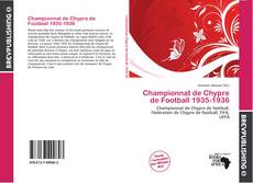 Buchcover von Championnat de Chypre de Football 1935-1936