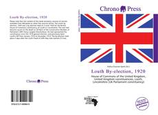 Portada del libro de Louth By-election, 1920