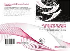 Capa do livro de Championnat de Chypre de Football 1938-1939 