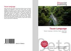 Capa do livro de Tause Language 