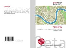Capa do livro de Torixoréu 