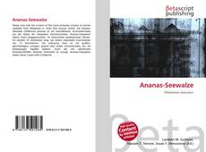 Capa do livro de Ananas-Seewalze 