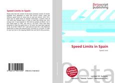 Copertina di Speed Limits in Spain