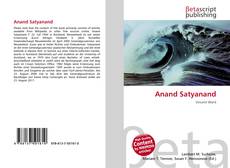 Couverture de Anand Satyanand