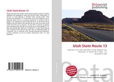 Couverture de Utah State Route 13