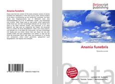 Couverture de Anania funebris