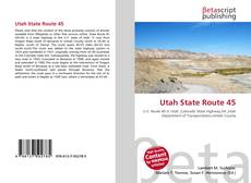 Copertina di Utah State Route 45